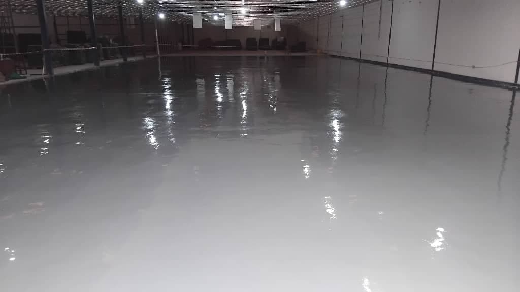 Epoxy Floor Finishes project work